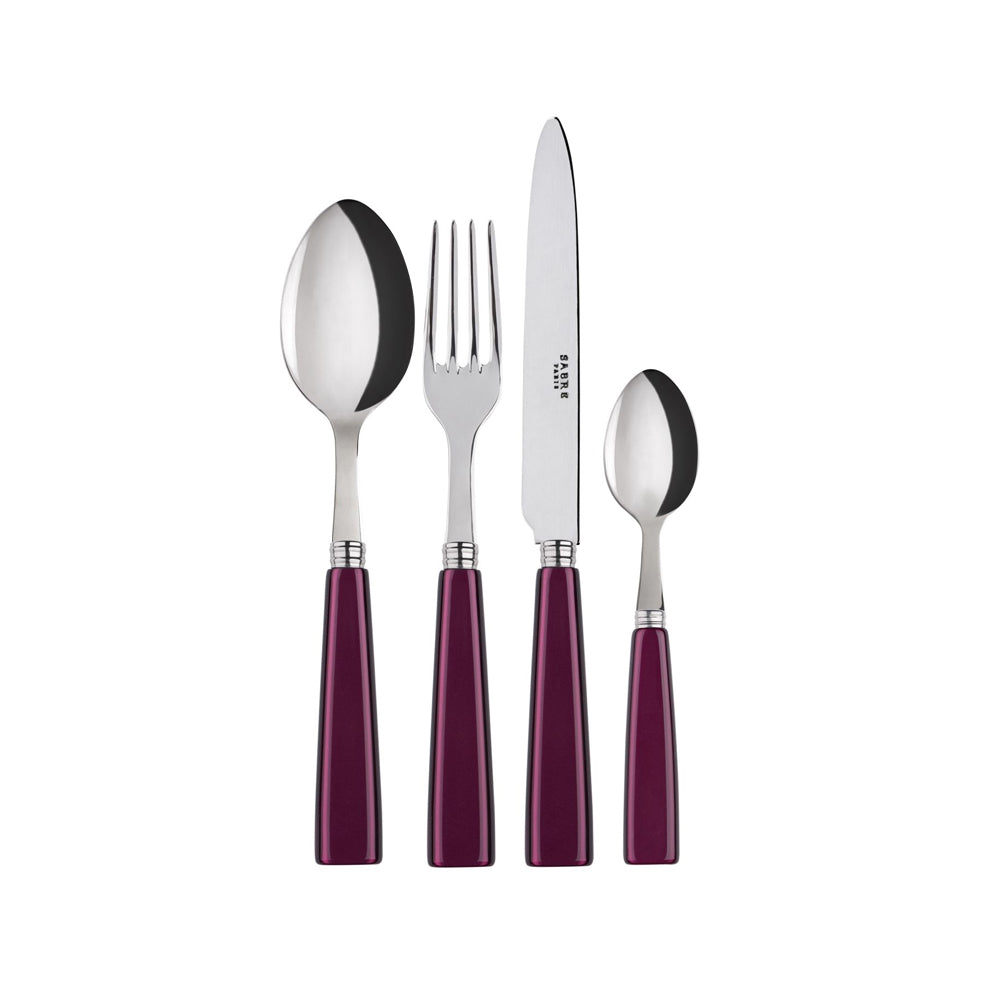 ICÔNE BESTIKK 24 DELER - AUBERGINE