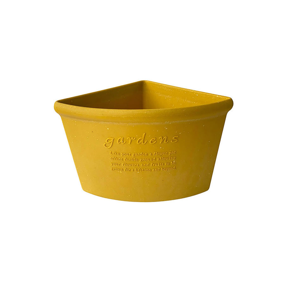GARDEN - HJØRNEPOTTE 7.5 LITER - SENNEPSGUL