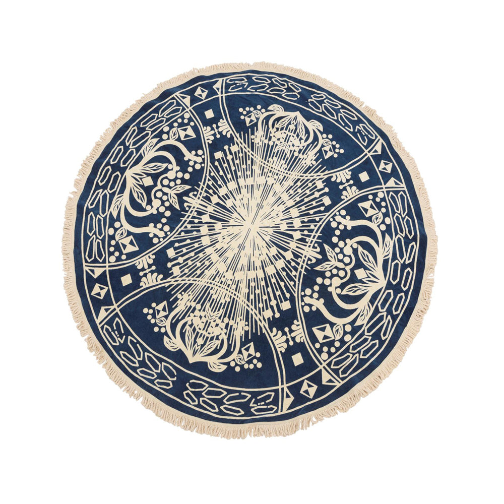 MAYA STRANDHÅNDKLE Ø150 DEEP BLUE