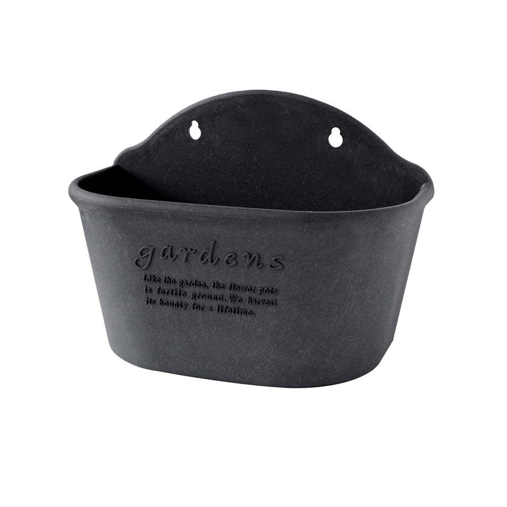GARDEN - DOBBEL HENGEPOTTE 4 LITER - SVART