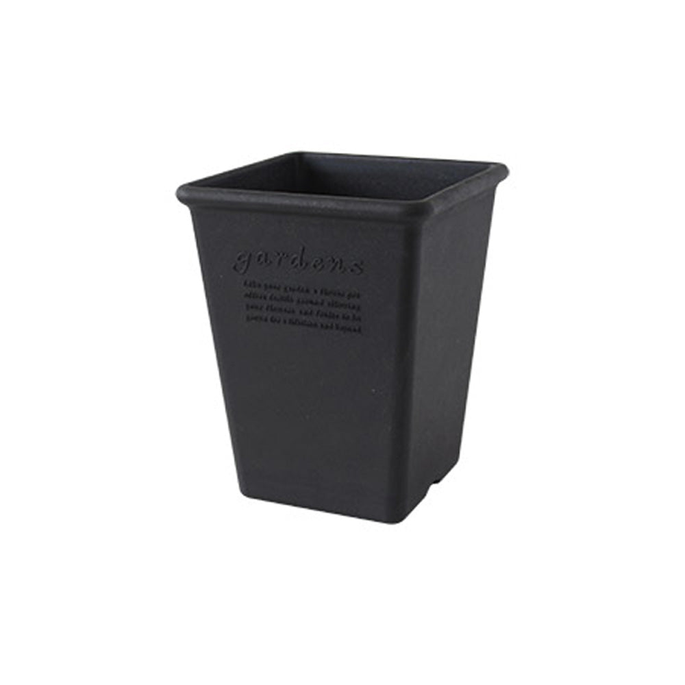 GARDEN - FIRKANTET POTTE 5 LITER - SVART
