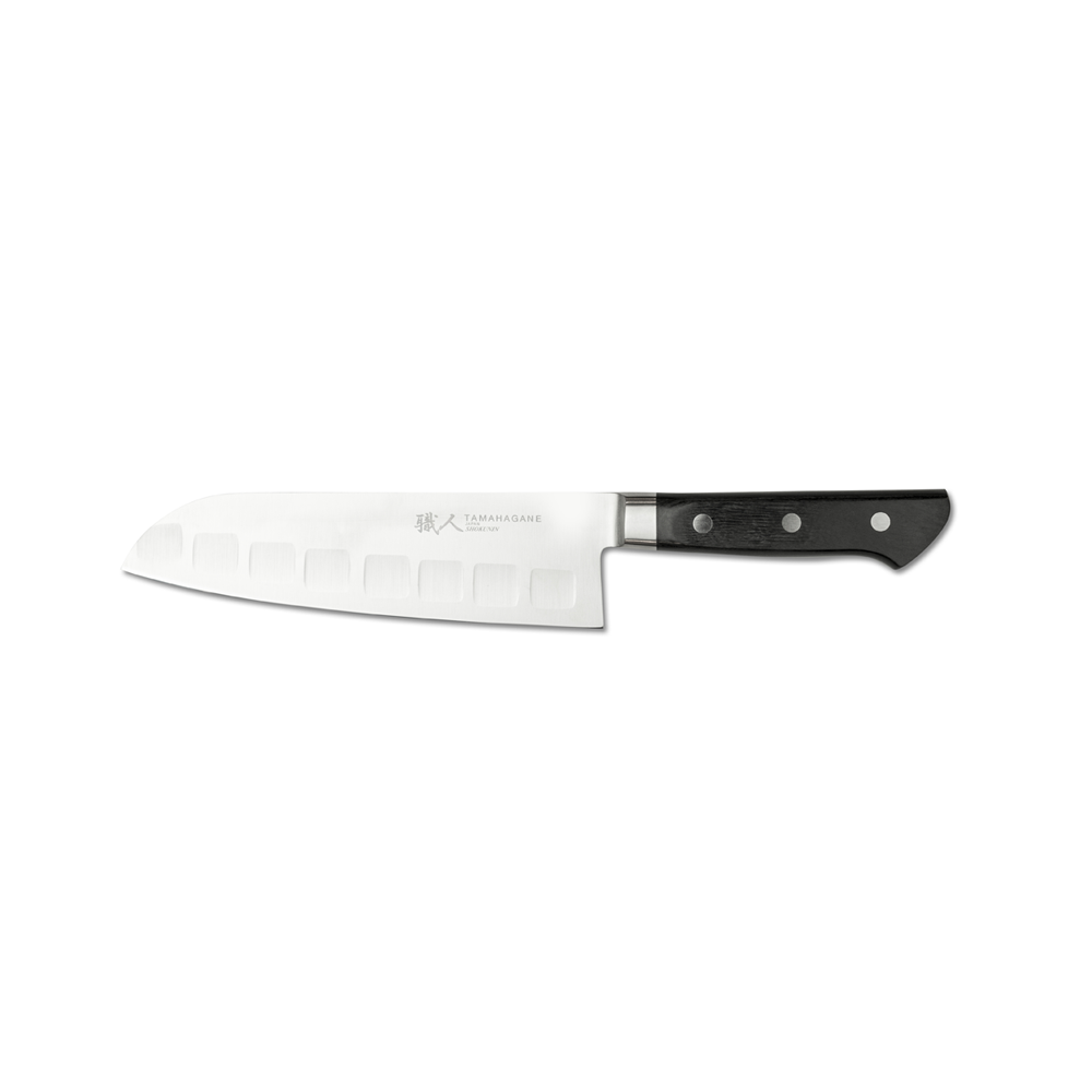 SHOKUNIN SANTOKUKNIV OLIVENSLIPET 17,5 CM