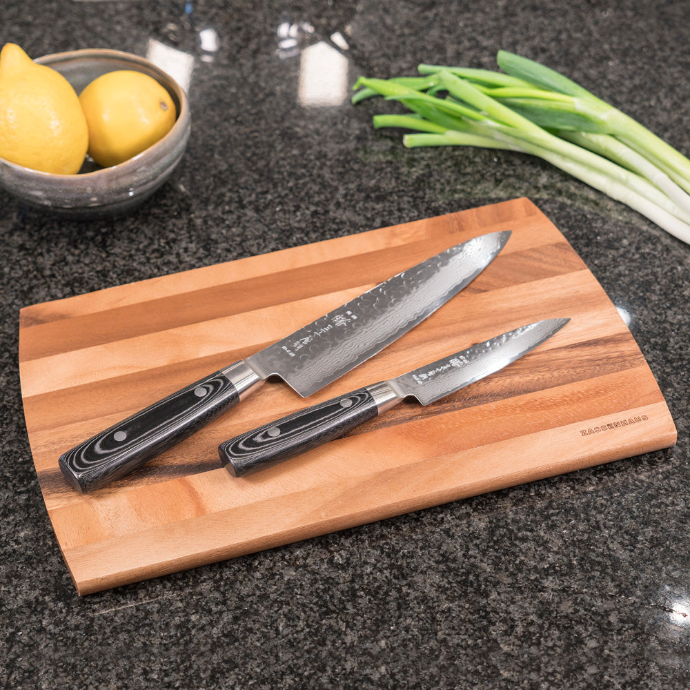ZEN KNIVSETT 2 DELER - KOKKEKNIV 20CM OG UNIVERSALKNIV 12CM
