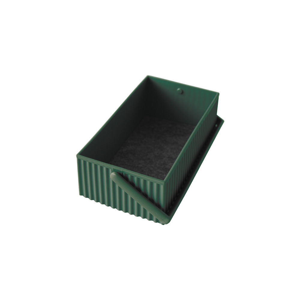 OMNIOFFRE OPPBEVARINGSBOKS - DARK GREEN - 3 STR.