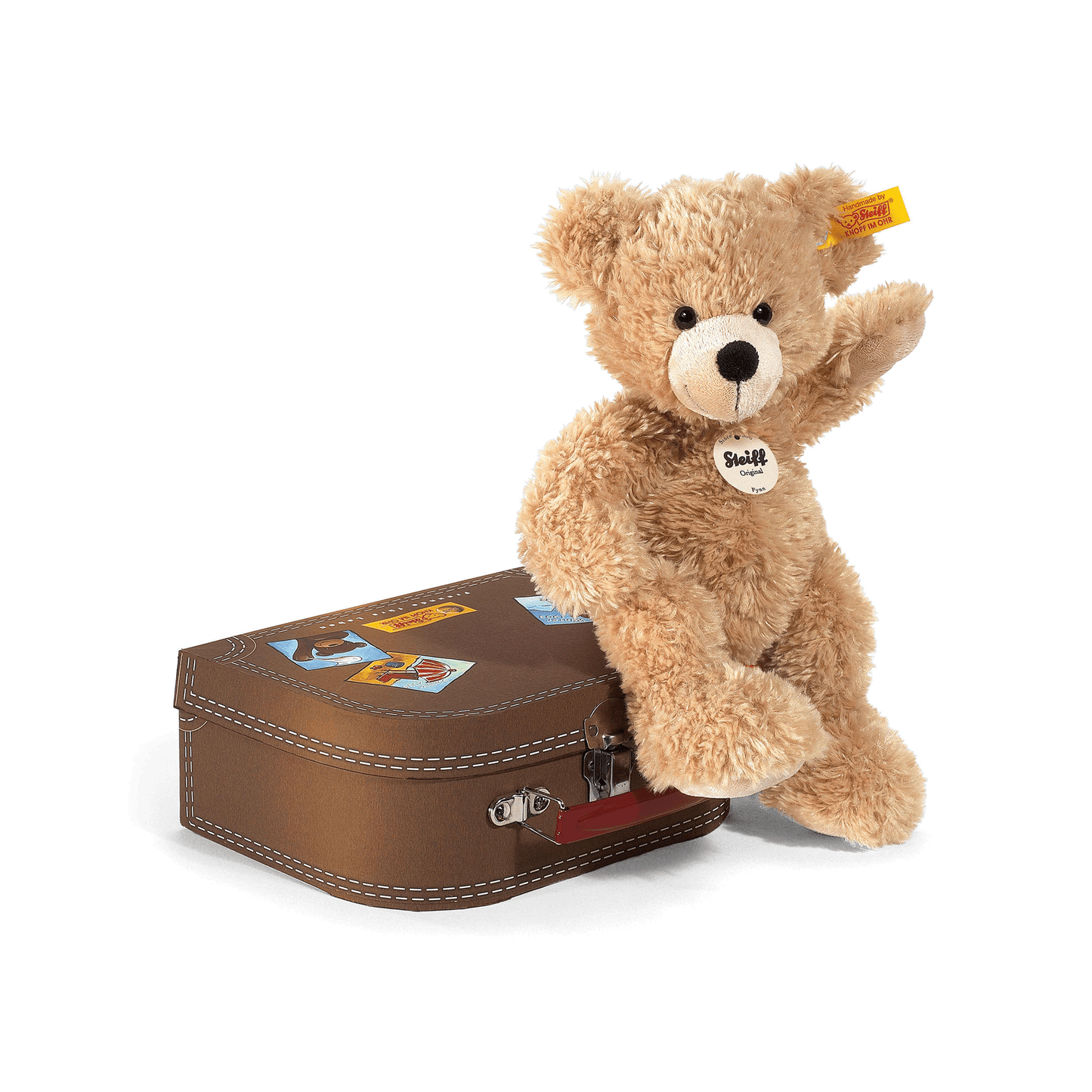 FYNN TEDDY BEAR I KOFFERT