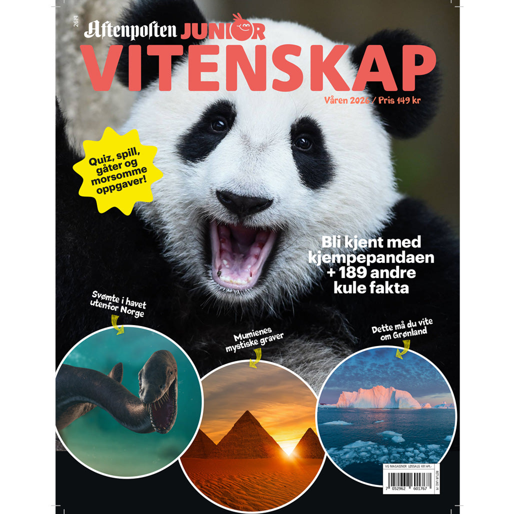 AFTENPOSTEN JUNIOR VITENSKAP 2-2026