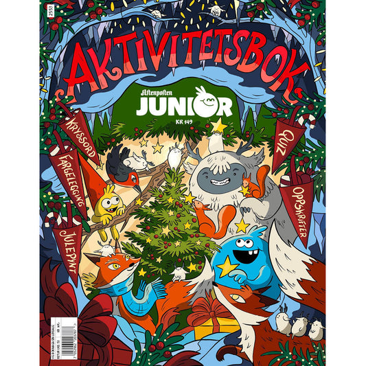AFTENPOSTEN JUNIOR AKTIVITETSBOK 2025 - JUL