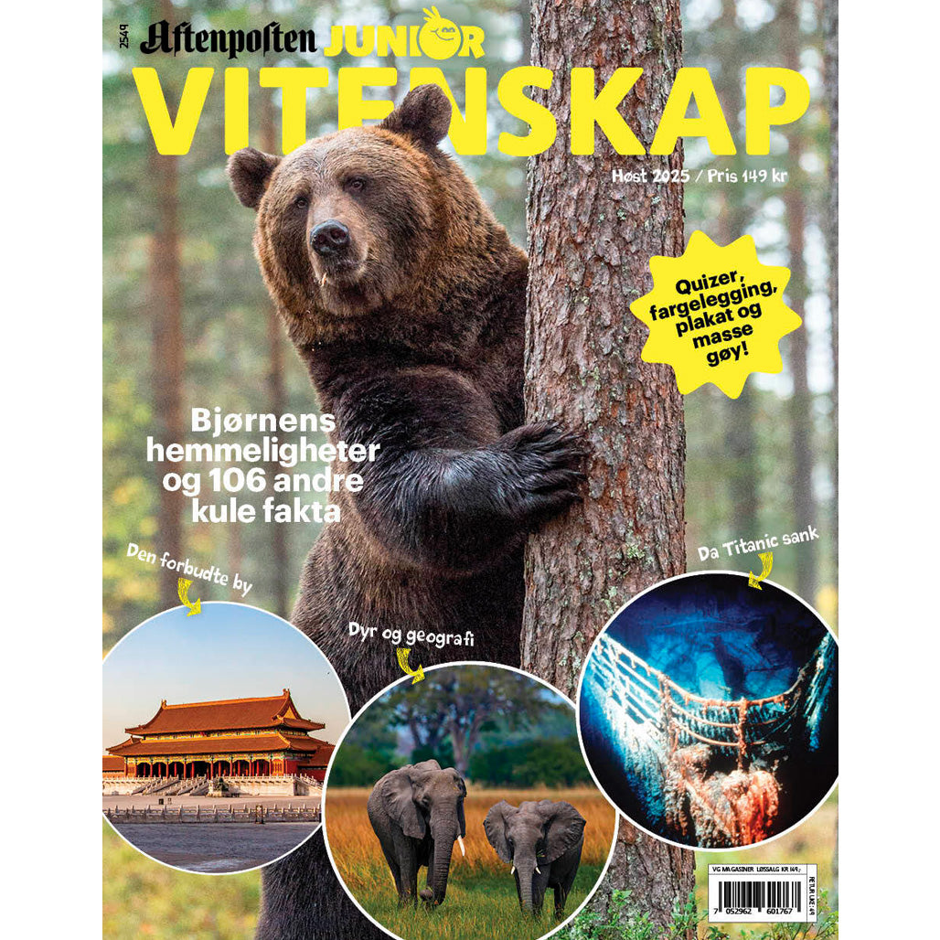 AFTENPOSTEN JUNIOR VITENSKAP HØST 2025