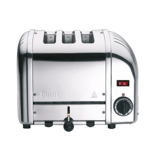 CLASSIC COMBI 3 SKIVERS BRØDRISTER - KROM