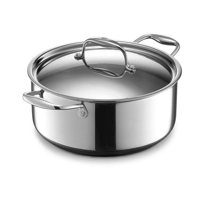 GRYTE DUTCH OVEN MED STÅLLOKK -  4,7 LTR. - HYBRID