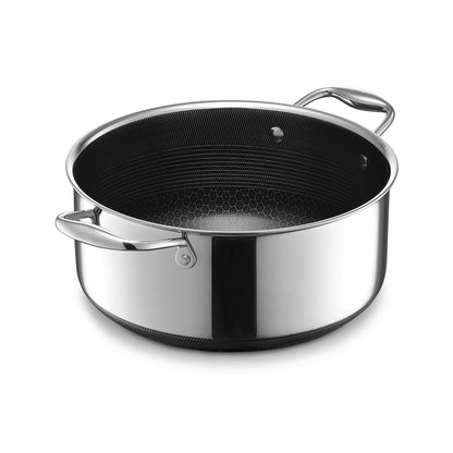 GRYTE DUTCH OVEN MED STÅLLOKK -  4,7 LTR. - HYBRID