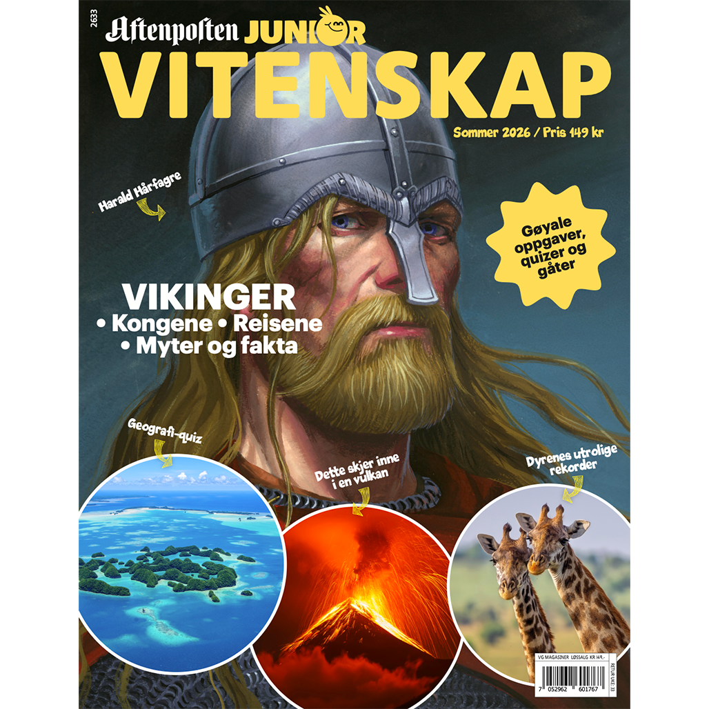 AFTENPOSTEN JUNIOR VITENSKAP 3-2026