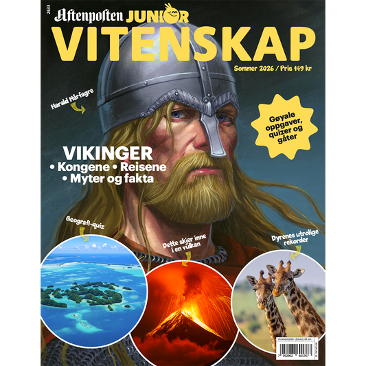 AFTENPOSTEN JUNIOR VITENSKAP 3-2026