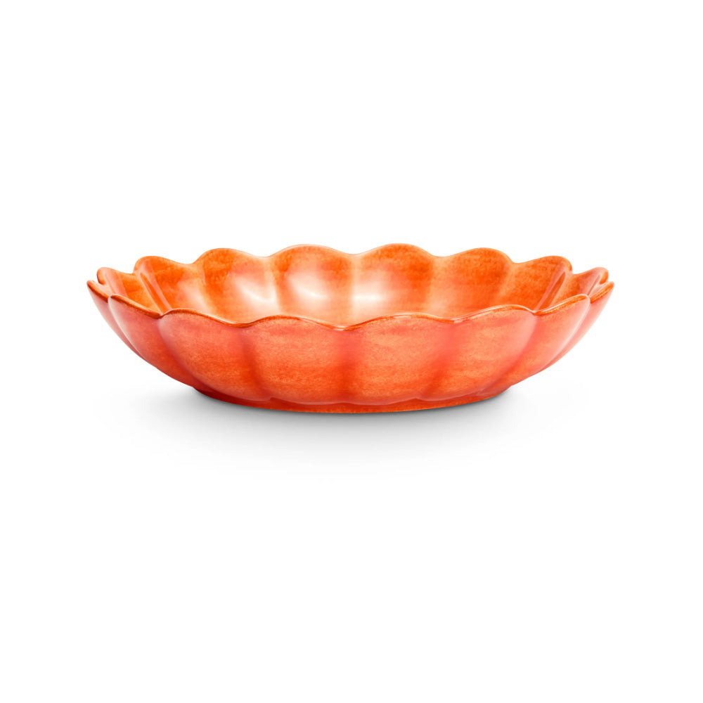 OYSTER SKÅL 24CM / 90 CL - ORANGE