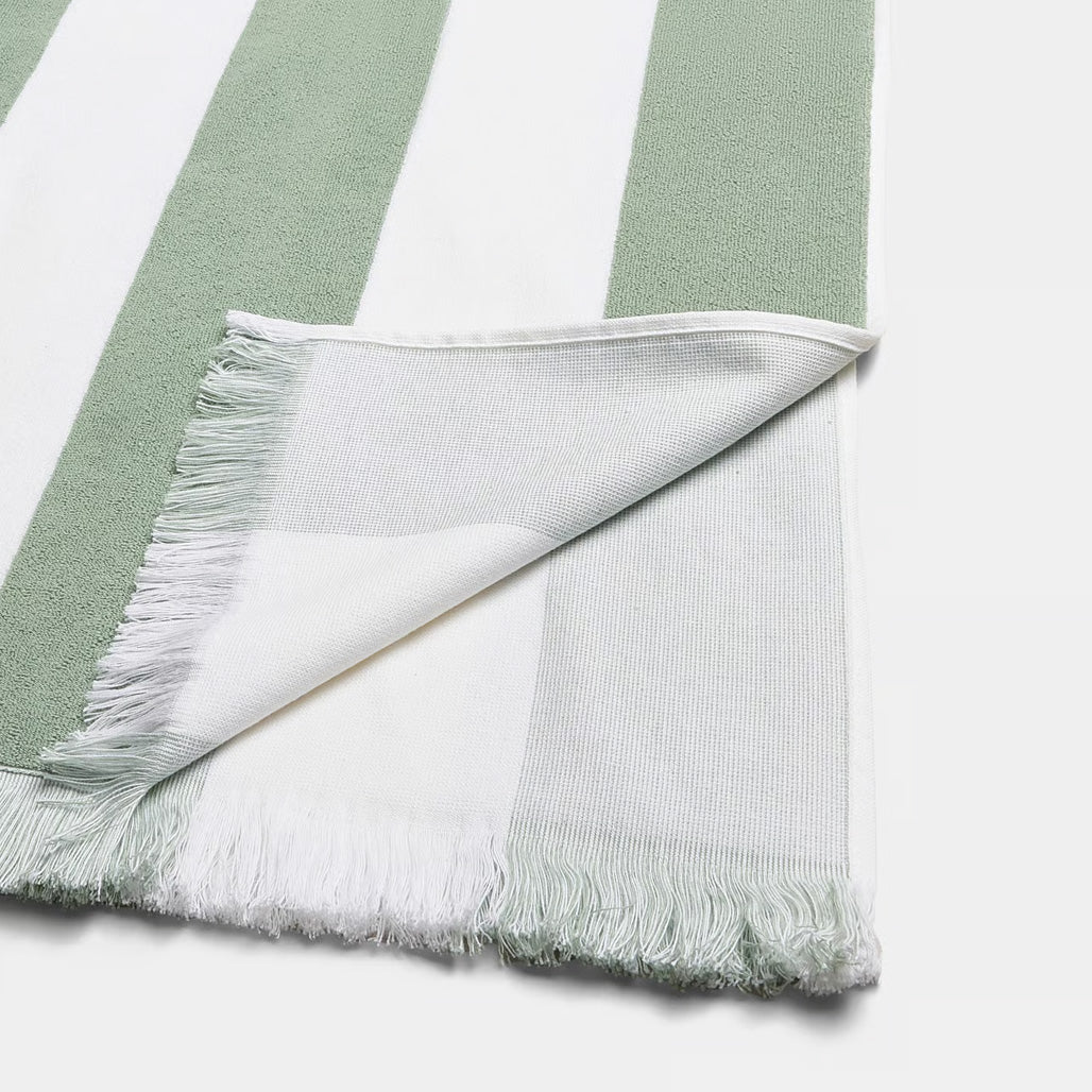 HAOMY PORTO STRANDHÅNDKLE 90x170  CM - JADE