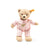 TEDDY BEAR GIRL BABY WITH PYJAMAS - BEIGE/ROSA 25 CM