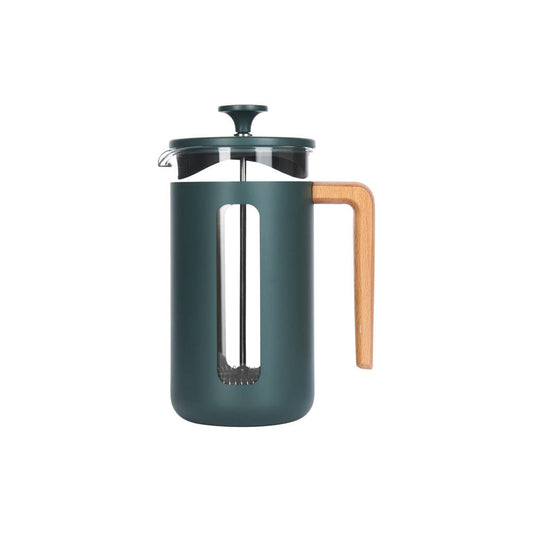 LA CAFETIÉRE PISA 8-CUP PRESSKANNE - GRØNN