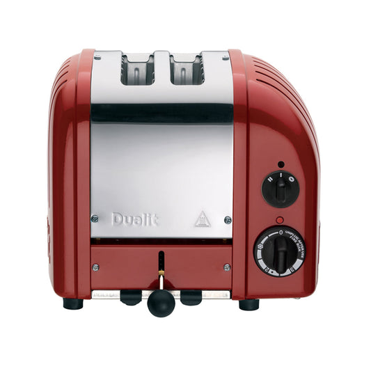 CLASSIC BRØDRISTER 2 SKIVER MATT RØD