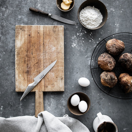 GS-14 LITEN BRØDKNIV/BØLGETANNET UNIVERSALKNIV 15 CM