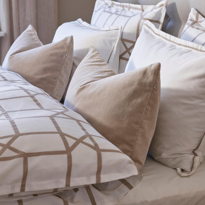 RAFFLES SENGESETT - BEIGE / PURE CASHMERE- 3 STR.