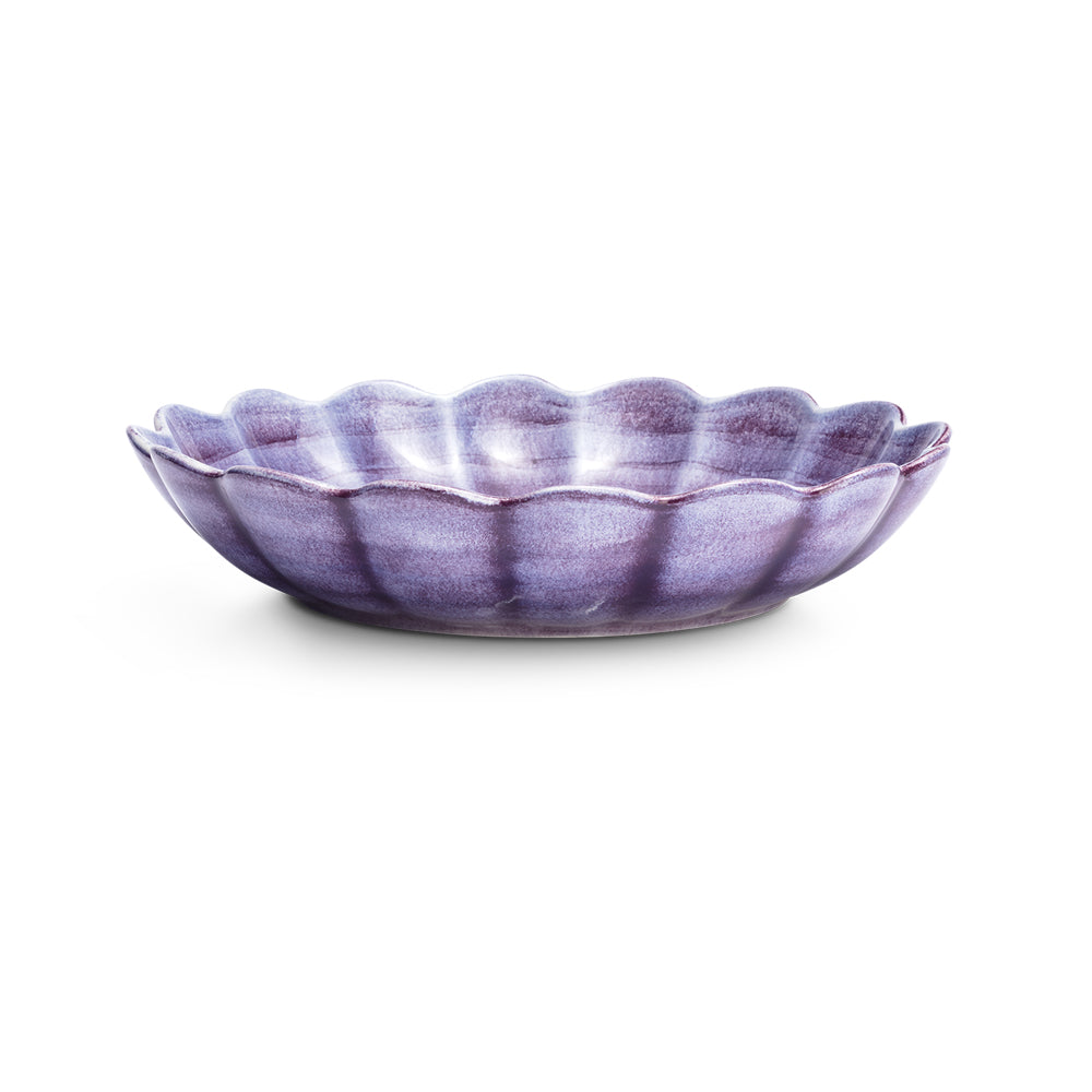 OYSTER SKÅL 31 CM / 220 CL - LILLA