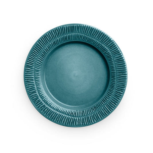STRIPES RUND TALLERKEN 28 CM - OCEAN