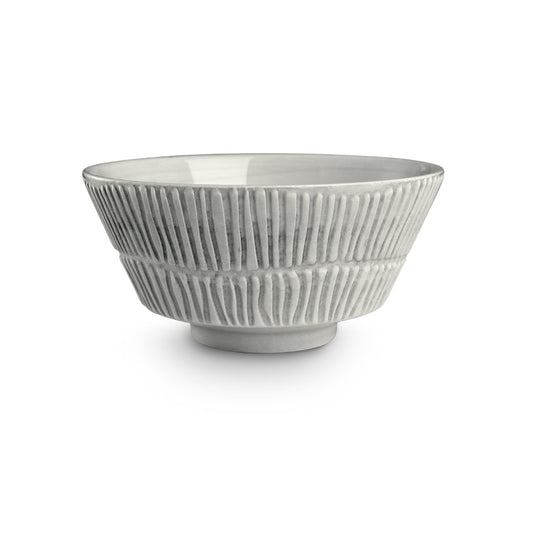 STRIPES BOWL 15 CM / 60 CL- GRÅ
