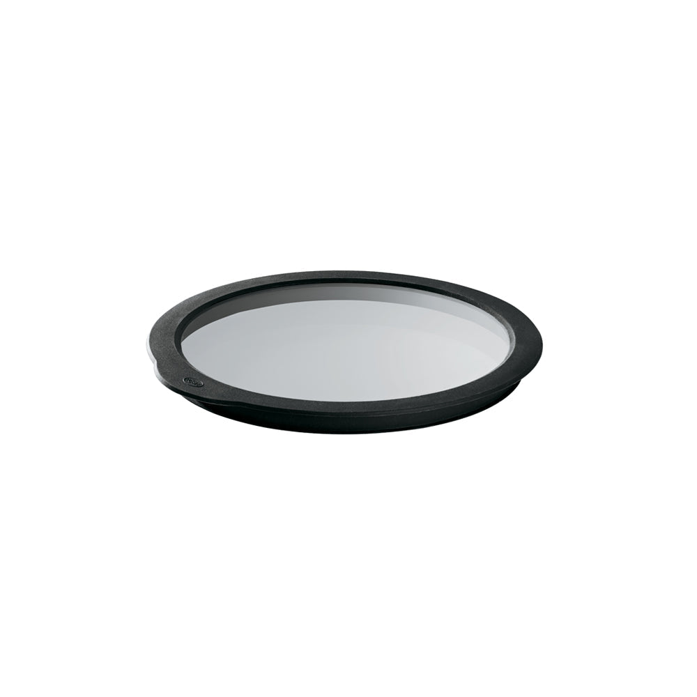 GLASSLOKK KLAR/SORT - 16 CM
