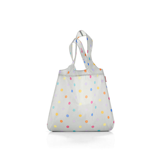 MINI MAXI HANDLENETT - DOTS STONEGREY