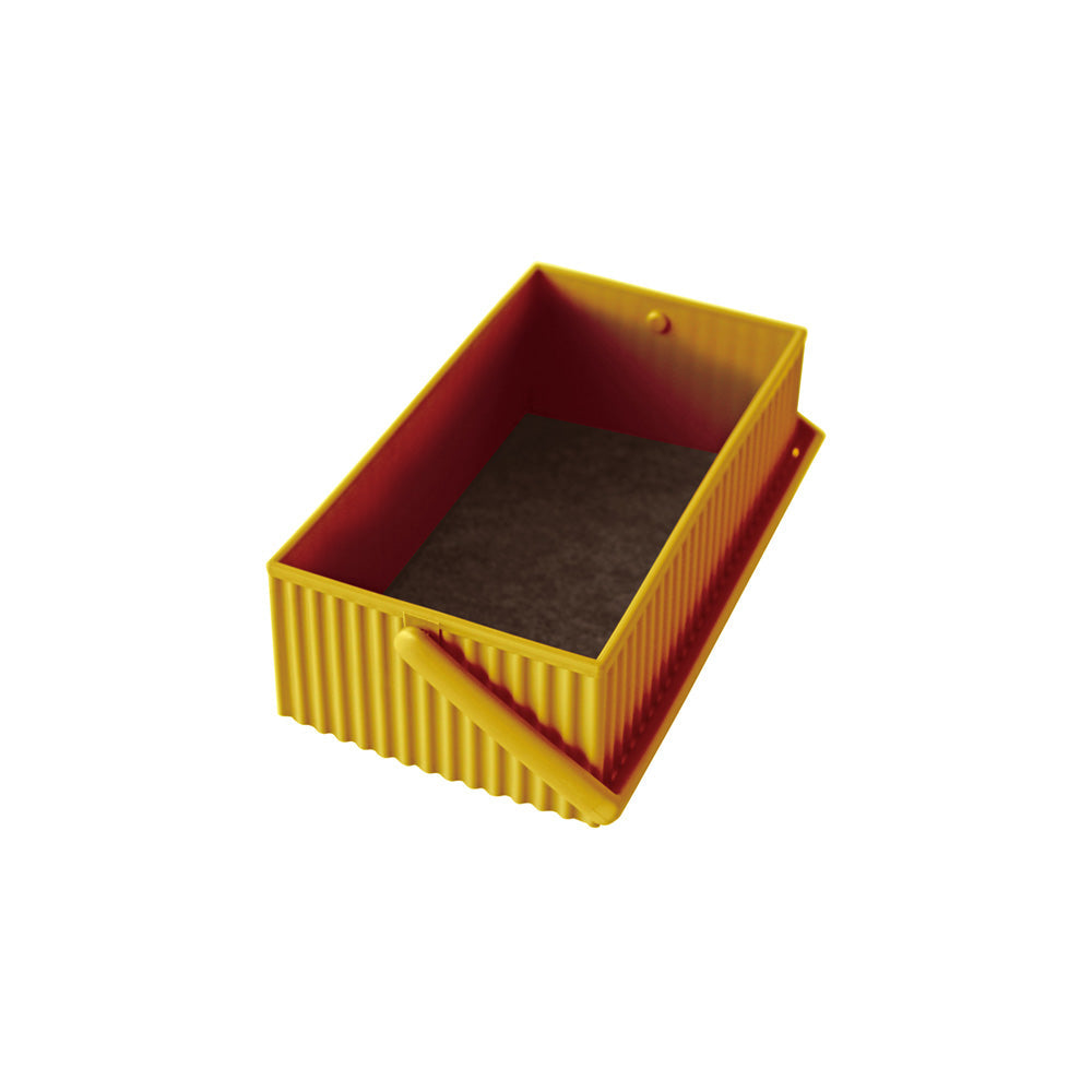 OMNIOFFRE OPPBEVARINGSBOKS - MUSTARD - 3 STR.