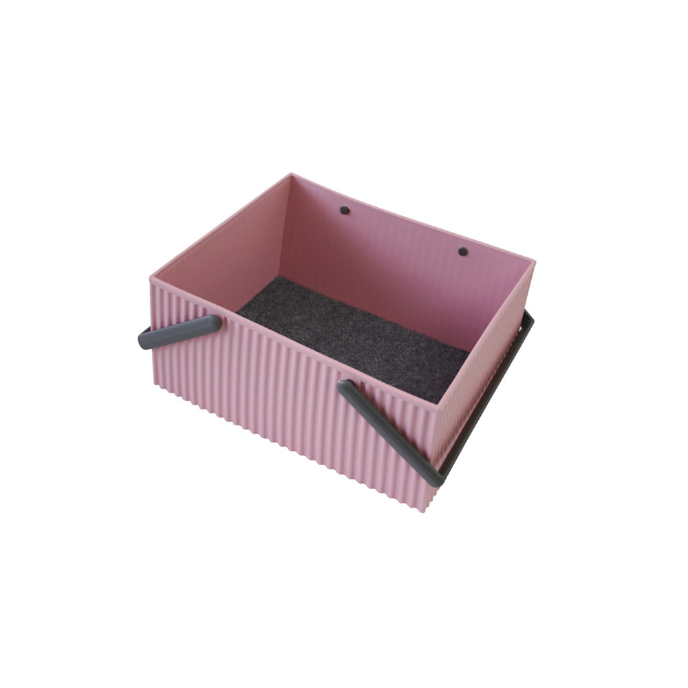 OMNIOFFRE OPPBEAVARINGSBOKS - ROSE PINK - 3 STR.